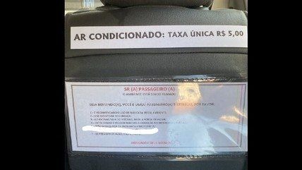 Imagens dos recados viralizaram nas redes sociais REPRODUÇÃO/REDES SOCIAIS